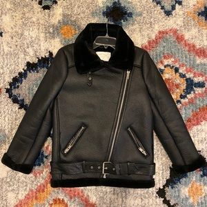 Zara black thick jacket